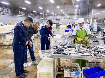 税动力助推石狮水产品“畅游海外”